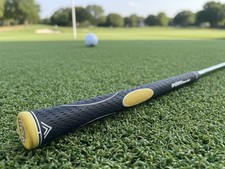 Sports Bear Golf Grip Black Yellow Rubber Club Handle Replacement Iron Driver