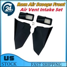 For RXPX GTRX Ram Air Intake System Front Air Vent Scoops Set of 2 For Seadoo