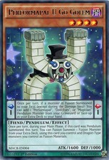 Yu-Gi-Oh TCG MACR-EN004 R Performapal U Go Golem Maximum Crisis