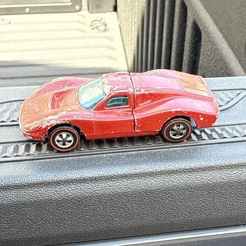 1968 Hot Wheels Redline FORD MK IV Red Hong Kong - Picture 2 of 15