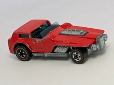 Vintage Hot Wheels Redline 1973 Red Enamel Hiway Robber (The Hood) Hong Kong