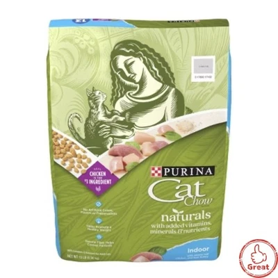 Purina Cat Chow Naturals Indoor Chicken Flavor Dry Cat Food