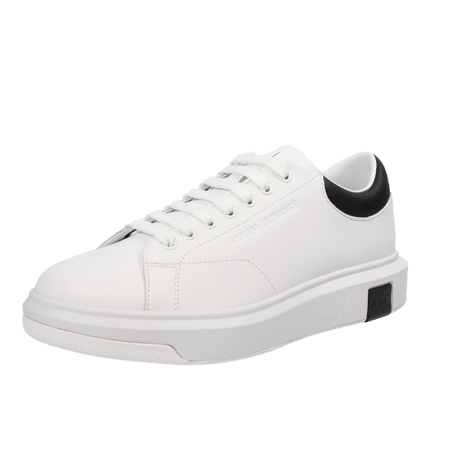 Armani Exchange Oversize Sneaker Leder Wei - Gre 42 8 US Herrenschuhe 29390₽