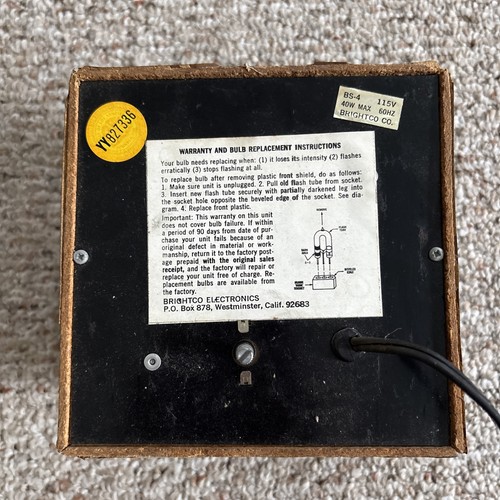 Vintage BrightCo Electronics of California Strobe Light - Picture 6 of 6