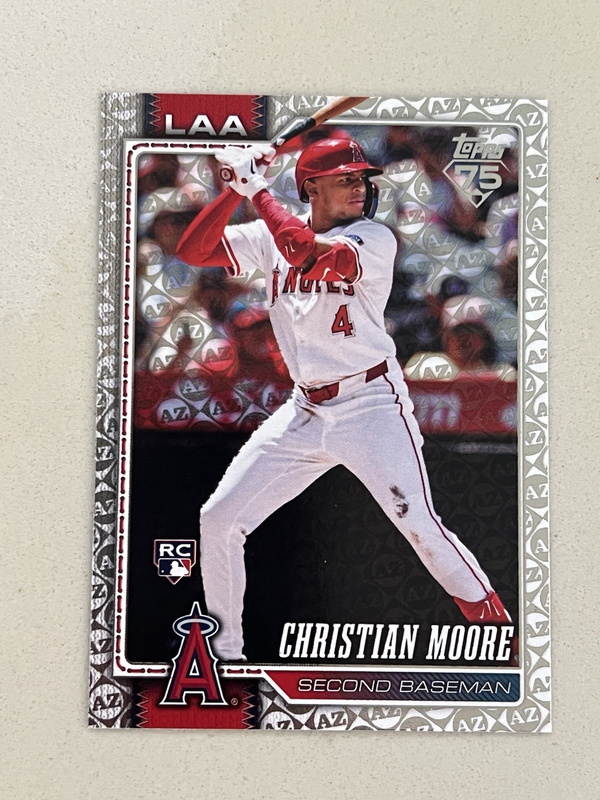 Christian Moore Los Angeles Angels 2026 Topps Series 1 Spring Training RC #147