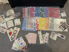 Huge LOT of Creative Memories Sticker Packs  Diecuts - New Sealed/ Open unuse