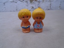 Kenner TREE TOTS Family Tree House Garden VINTAGE FIGURES People Boy Girl Lot