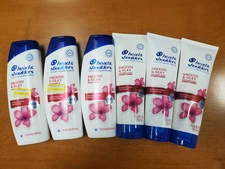 6 PK Head & Shoulders Soft & Silky Dandruff Shampoo & Conditioner Exp 8/26 E6E