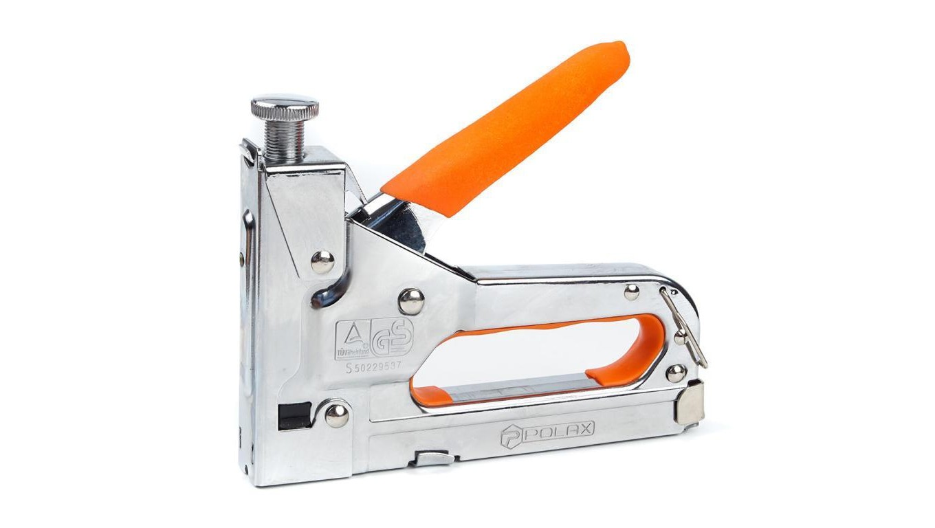 Zszywacz budowlany хромированный металл Polax 4-14 мм 24-006 7690₽