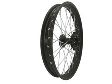 Jante avant Racing noir 17 pouces Ø15mm Dirt bike / Pit bike