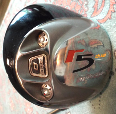 NEW TaylorMade R5 Dual RH 10.5° Driver M.A.S.2 55g R Flex Shaft TaylorMade Grip