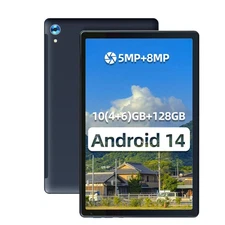 NEW 10.1 inch Android Tablet 10+128GB IPS Touchscreen Octa-core Processor Wi-Fi