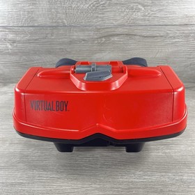 Nintendo Virtual Boy Console Full Recap & New Lens Ribbons w/ AC Adapter Tested