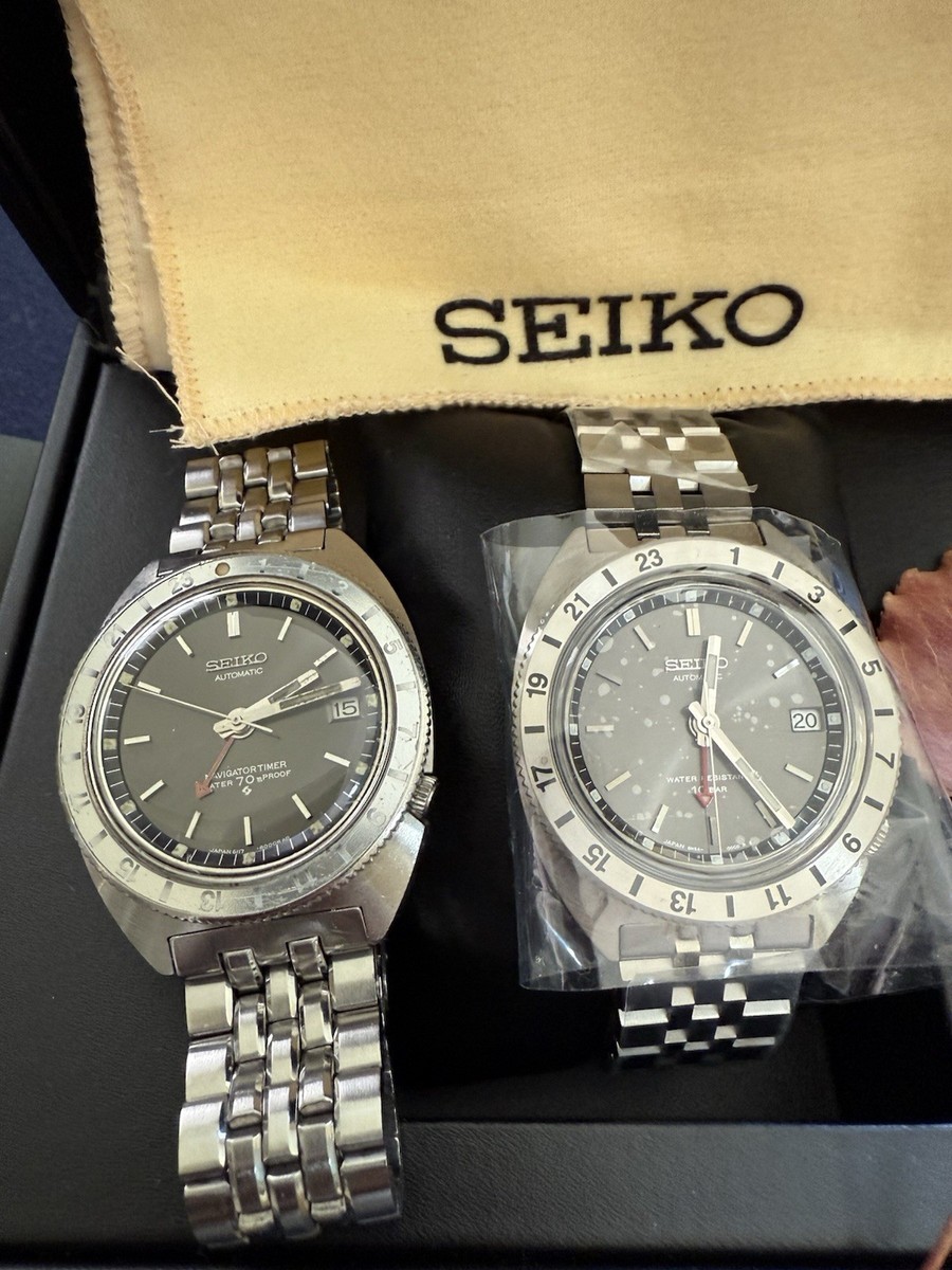 Seiko Navigator timer 6117-8000 and New Limited Edition Sold As A Seiko Navigator timer 6117-8000 and New Limited Edition Sold As A