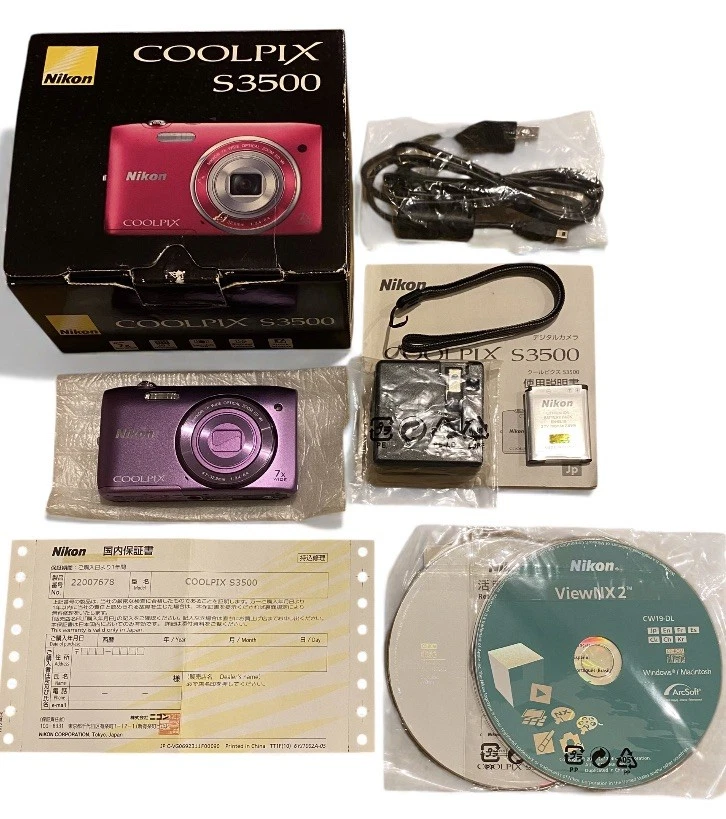 Preços baixos em 3-9.9x Nikon COOLPIX Nikon Coolpix 3500 Câmeras