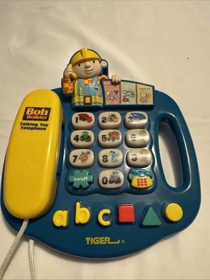 Bob the Builder Talking Telephone Toy Learning Interactive Fully Working  2002
