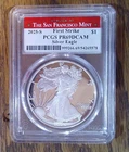 2025-S Proof American Silver Eagle PCGS PR69DCAM San Francisco (578)