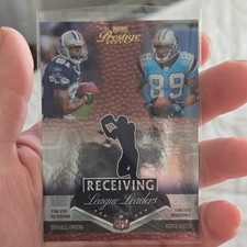 2007 Playoff Prestige Owens Smith LL-15 League Leaders /100 Football Card