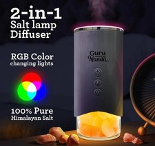 Saltair Salt Lamp Diffuser - Essential Oil Diffuser With Color Changing Lights
