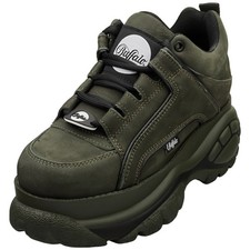 Buffalo Damen Stiefel 1339-14 Khaki Black Plateaustiefel - 39 EU