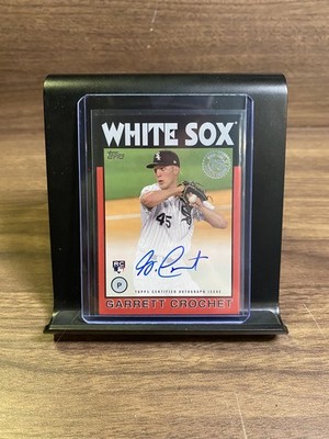 2021 Topps Garrett Crochet Rookie Auto 1986 Topps Red Parallel /25 Red Sox