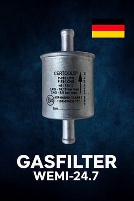 LPG Autogas Gasfilter Certools F781 12mm 67R-010906 NEU OVP Universal