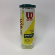 Wilson Championship Regular Duty Tennis Balls, One Can / 3 Balls