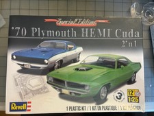Revell 1/25 '70 Plymouth HEMI Cuda Special Edition Model Kit Sealed, OOP