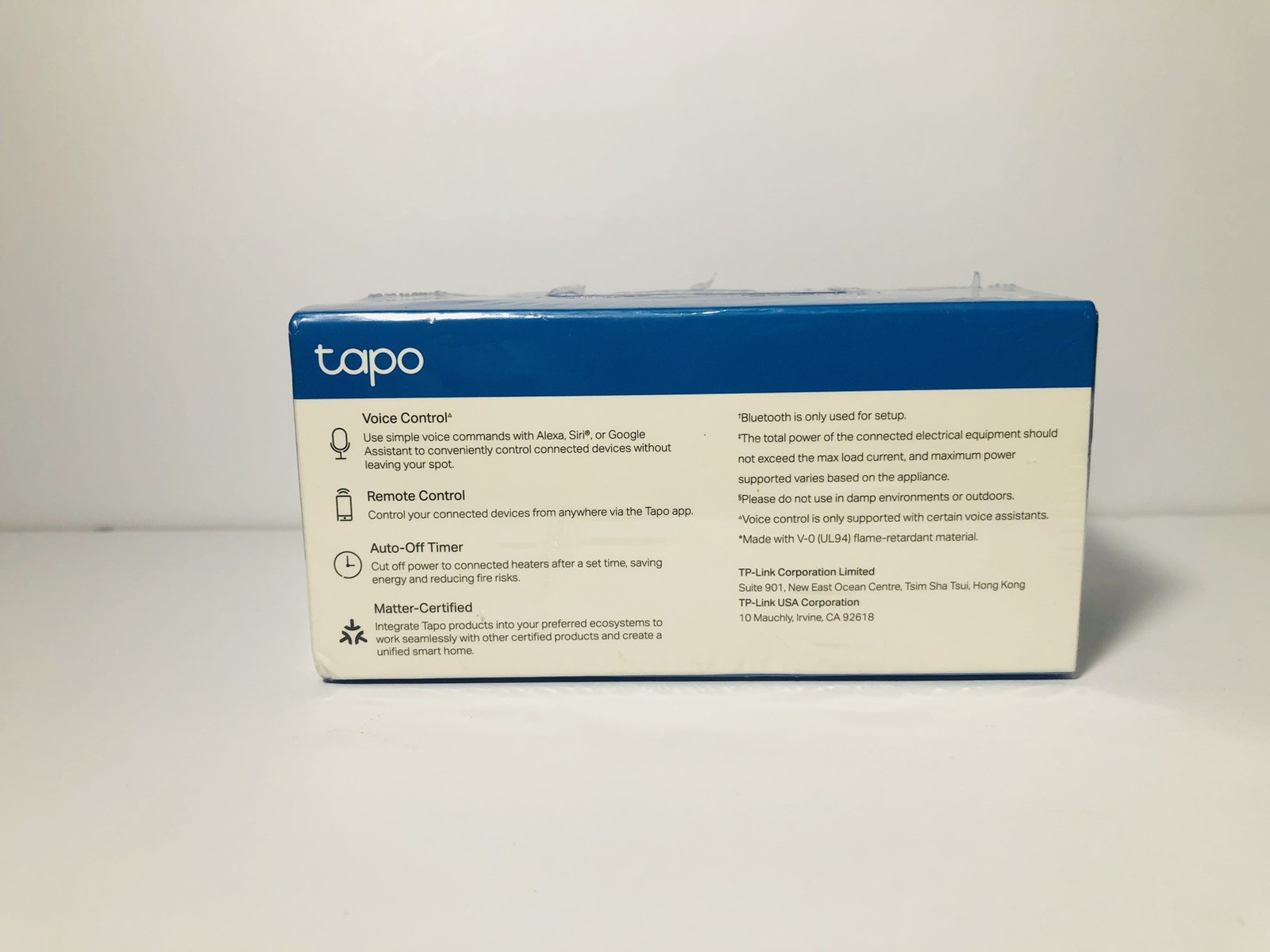 TP-Link Tapo Smart Wi-Fi Plug Mini w/ Matter Enabled (3-pack) White NEW/SEALED