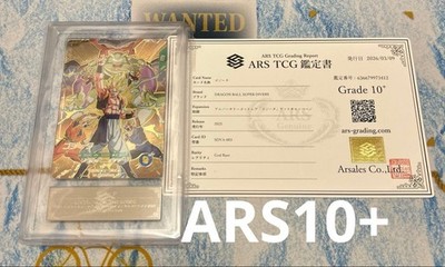 Dragon Ball Card ARS10 + SDVA-003 Gogeta Anniversary God Rare