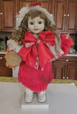 Vintage Animated Telco Motionette Doll Illuminated w/ Tags 21" Christmas Works!