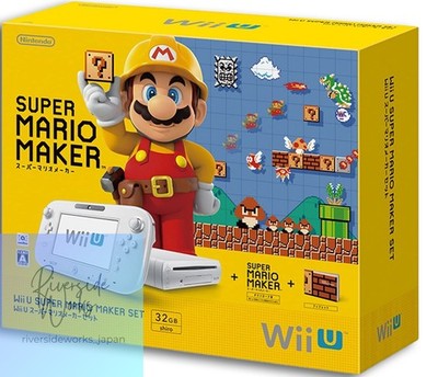 WiiU マリオメーカーＶｅｒ． Nintendo Wii U Super Mario Maker Set Ver. JP 4902370530391| eBay