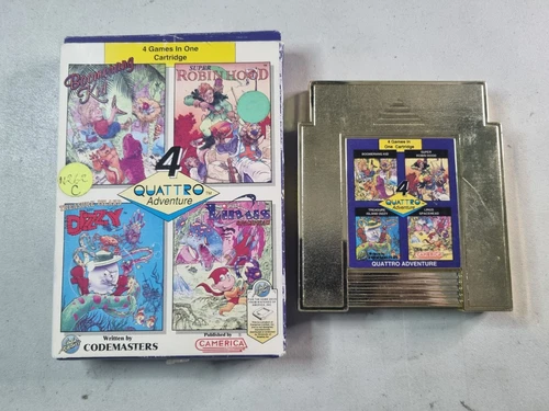 4 Quattro Adventure (Nintendo NES) In Box