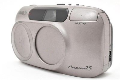 [Opt MINT] Minolta Capios 25 Silver Point and Shoot 35mm Camera from JAPAN
