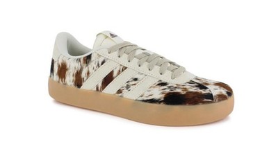 Women s Adidas VL Court 3.0 Shoe-Animal-Print