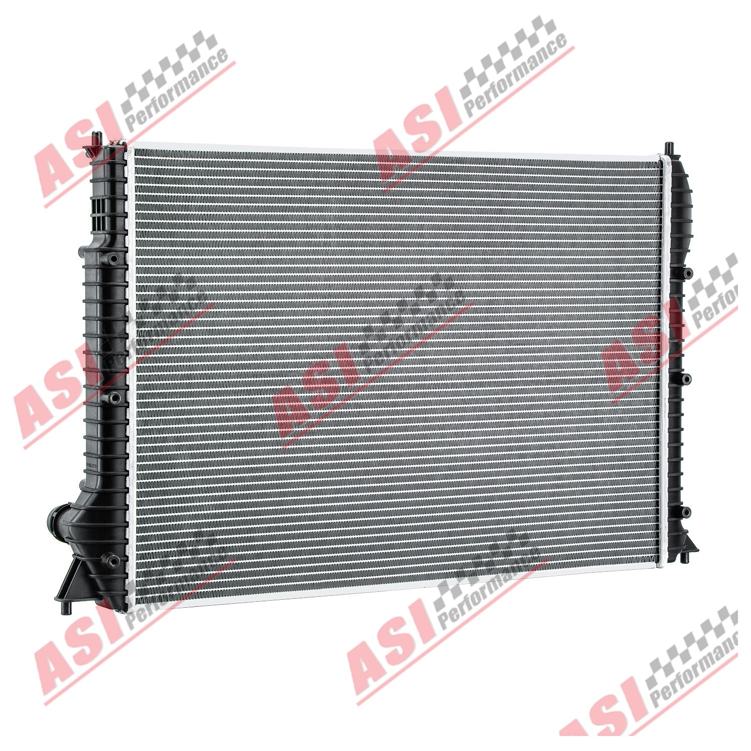 For 04-11 06 Bentley Continental Gt Gtc Flying Spur W12 Engine 2 Core Radiator.