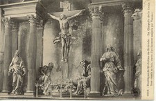 SAINT-JULIEN-DE-BRIOUDE 1806 la chapelle de la croix rétable sculptée vanneau