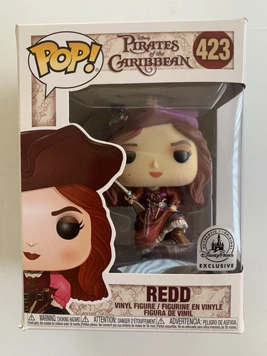 Funko Pop! Pirates of the Caribbean Redd (Metallic) #423 Disney Parks Exclusive
