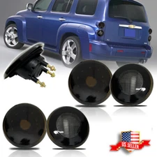 4X Smoked Lens Rear Reverse Backup Tail Lights Taillamps For 2006-2011 Chevy HHR