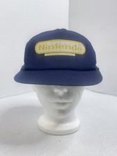 Vintage 1988 Nintendo Hat Trucker Snapback Youth Blue