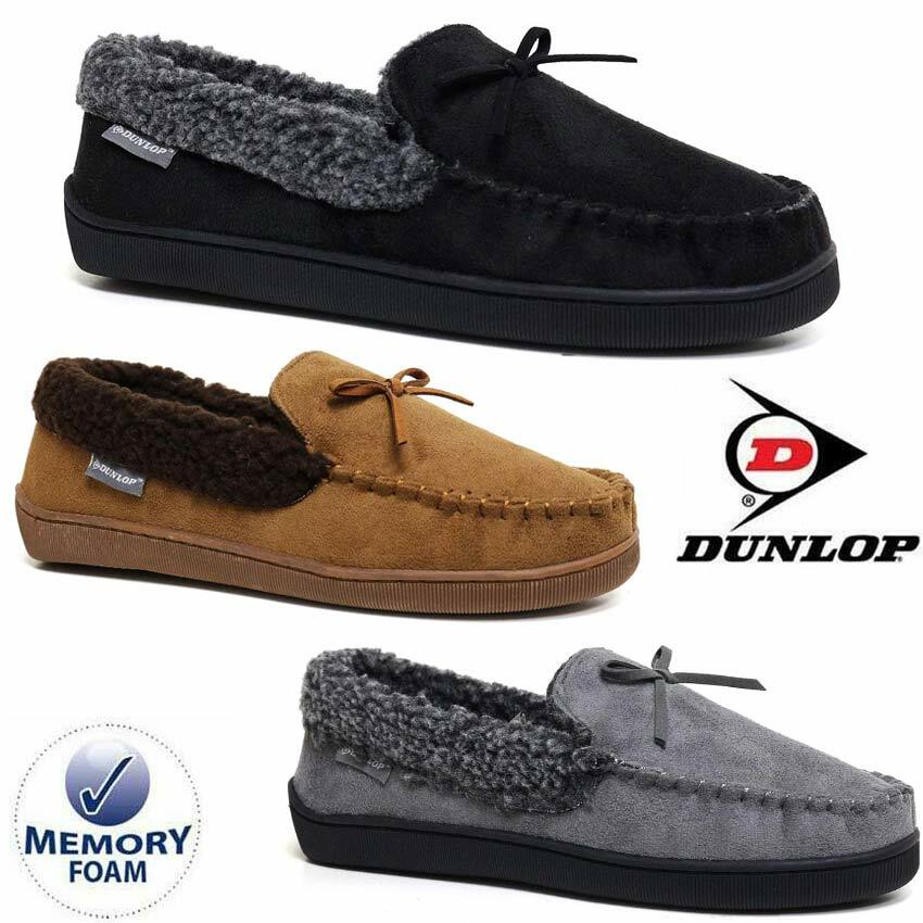 firetrap moccasin slippers mens