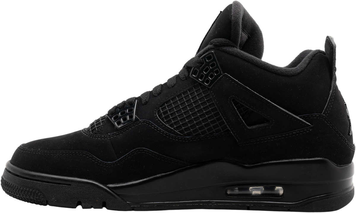 Jordan Retro 4 (black cat)  Jordan shoes retro, All nike shoes, Cute nike  shoes