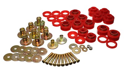 Energy Suspension 3.4170R BODY MOUNT SET WITH HARDWARE