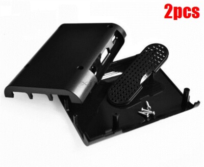 2Pcs Black Abs Protective Enclosure Case Raspbe Computer Box Ic New mg