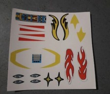 Micronauti adesivi red falcon cross death 1977 Mego - vintage micronauts leggi 