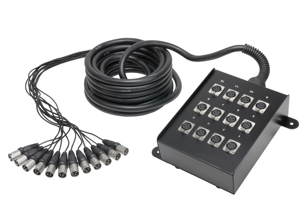 Adam Hall Stage Box 12/0 10mt Stage Box Adam Hall K 12 C 10