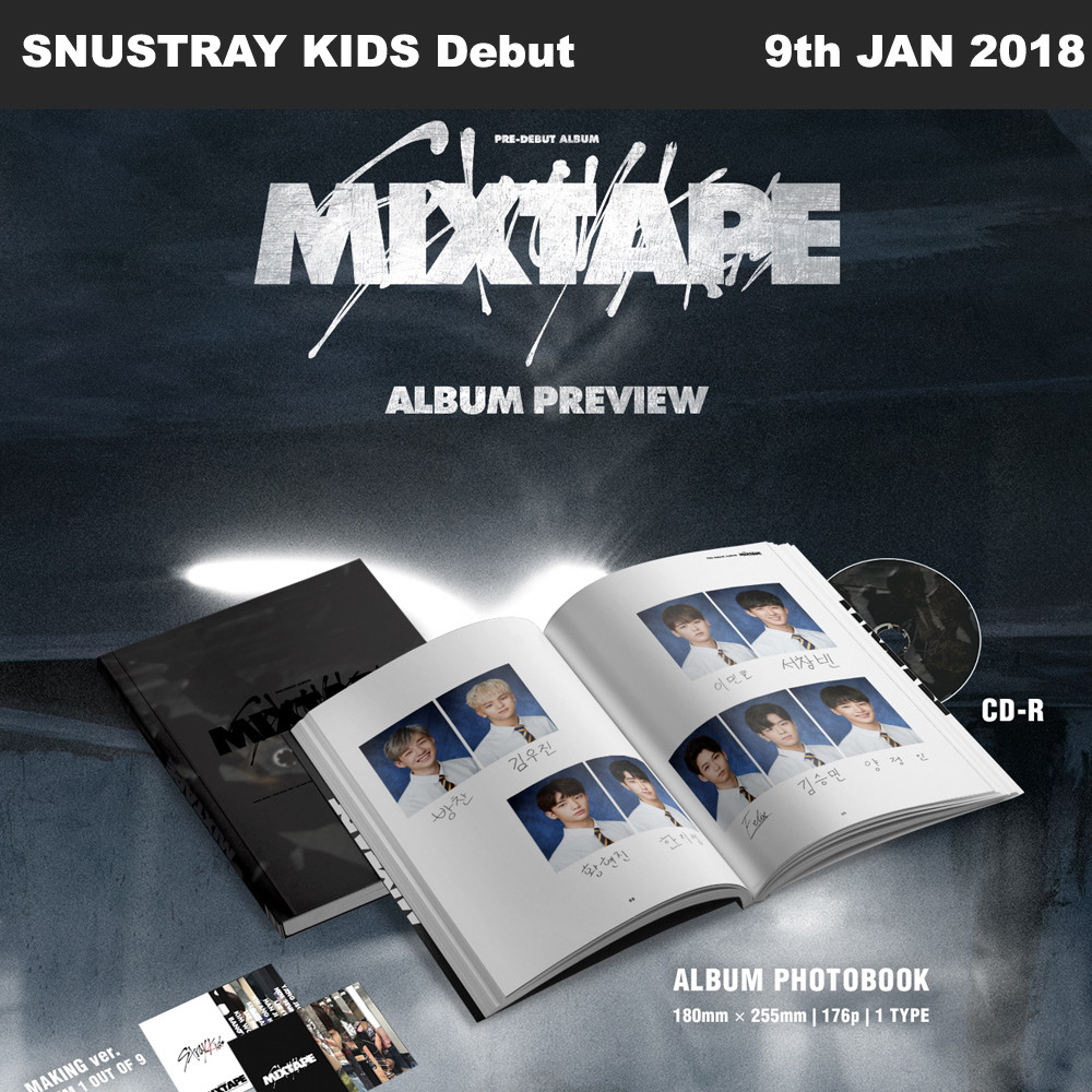 STRAY KIDS Mixtape Debut Album CD+Booklet+Photocard KPOP | eBay