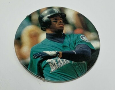 Ken Griffey Jr Seattle Mariners POG Hawaii Milch Kappe Vintage Werbung 1993