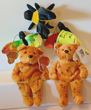 Vintage Ali Salvino's Bammers Muhammad Ali Lot of 5: 2 Bears, 2 Butterfly, 1 Bee