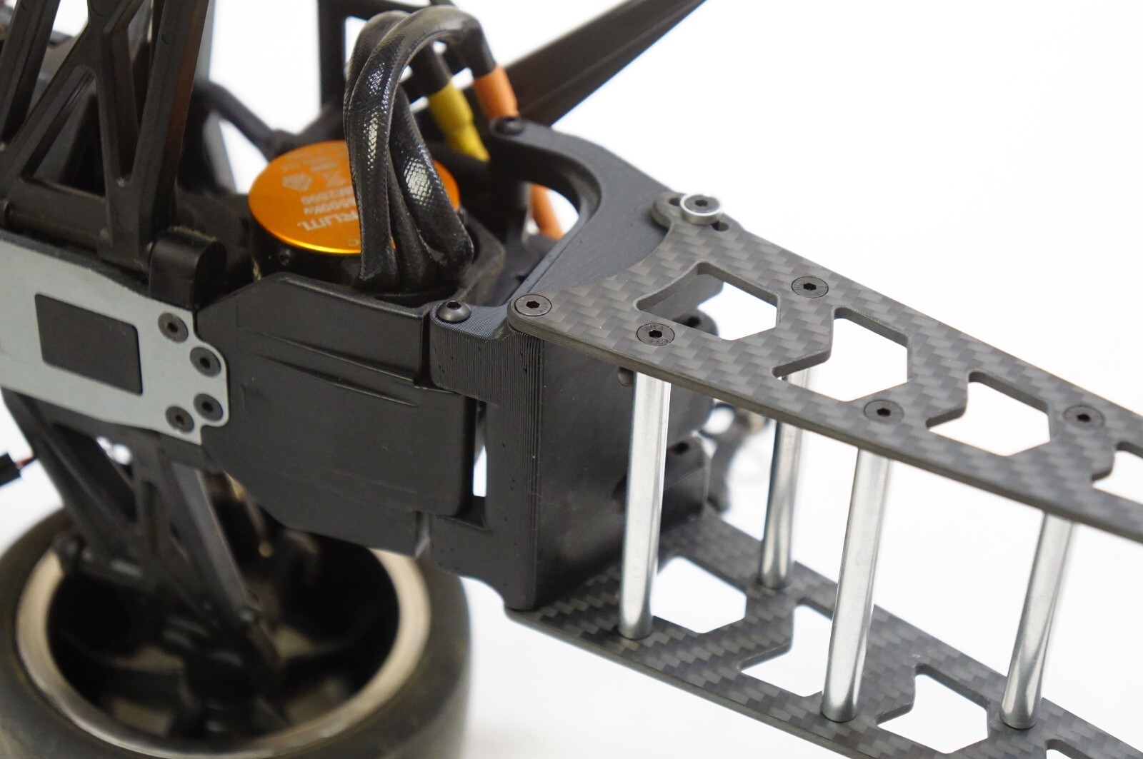 Losi 22s Wheelie Bar Adapter for Traxxas Style NPRC (Fits: 69 Camaro, Ford F100)